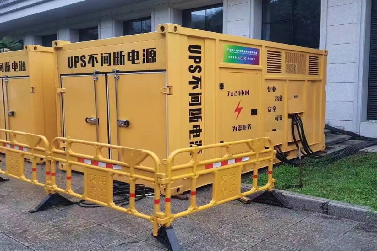 克孜勒苏柯尔克孜发电机租赁施工现场