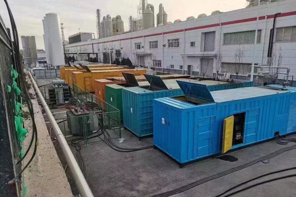 克孜勒苏柯尔克孜发电机租赁施工现场